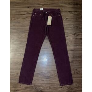 Levi's Pants Womens 27x30 Corduroy Boyfriend Sculpt Soft Stretch NWT